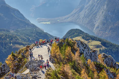 Gemeinde Schönau Landkreis Berchtesgadener_Land Jenner Aussicht Königssee (Dirschl Johann) Deutschland BGL